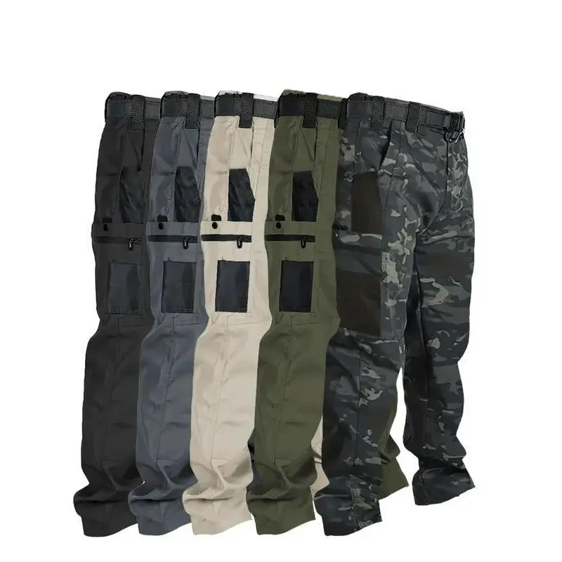 Military-Style Tactical Pants in Multiple Colors - Durable and Versatile for Outdoor Activities
