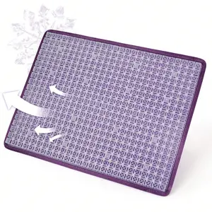 Cooling Seat Cushion With Breathable Honeycomb Design - Super Lightweight & Portable Ergonomic Pressure For Office Chairs, Car Seats, Wheelchairs - Durable Plastic Construction