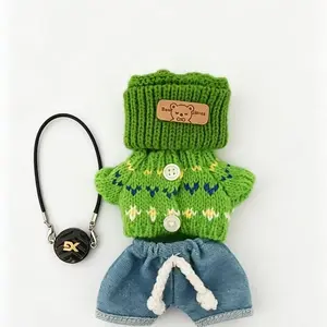 Natasha 14cm Doll Outfit Set | Cute & Trendy Collectible | Full Changeable Wardrobe Kit | Includes Hat, Bag, and Exquisite Fashion Accessories