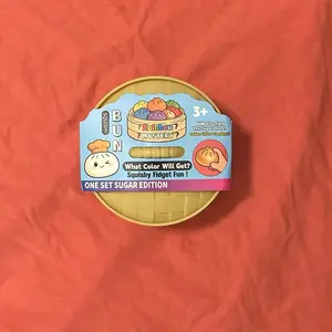 Squishy Bun Expressive Faces Cute Fidget Stress Relief Anxiety Toy