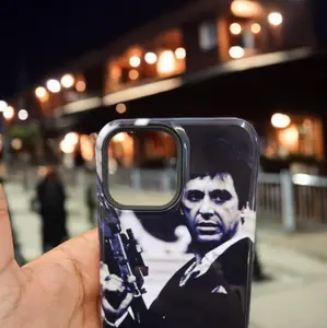 Custom Case with Your Own Image on a Black Background for Scarface