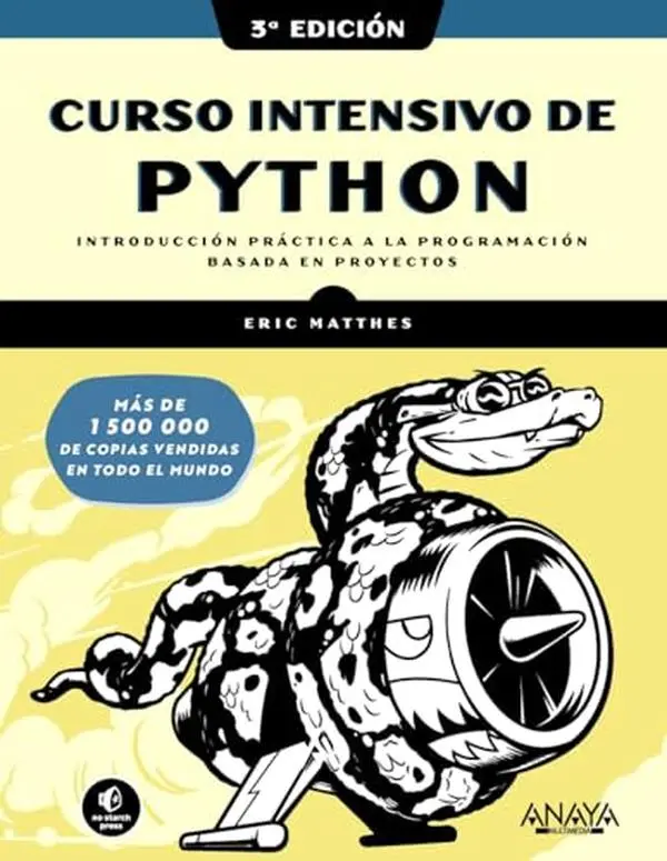 USED Book - Curso intensivo de Python. Tercera Edición by Eric Matthes (Paperback)