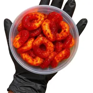 Miami Pika Spicy Sour Peach Rings Candy