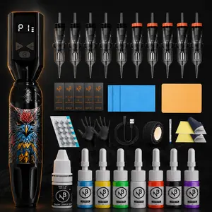 Wireless Rotary Creative Pen Kit – Adjustable Voltage Body Art Device, 12000RPM High-Speed Motor, Complete Beginner & Professional Creative Set, Type-C Rechargeable Portable Design