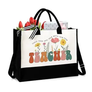 CHRISTMAS GIFT  Teacher’s Day Appreciation Tote Bag Gift – Thank You Gift from Students for Women Educators, Back to School, Birthday, End of Year Present