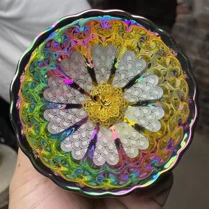 Master Jianzhan Handcrafted 3D Peacock Pattern Owner Cup