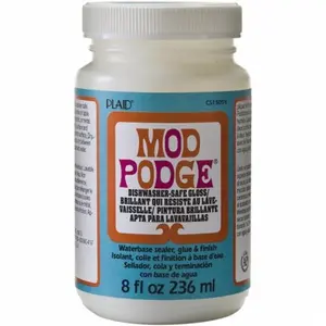 Plaid-Craft Mod Podge Dishwasher Safe 8oz-Gloss Plaid-Craft Mod Podge Dishwasher Safe 8oz-Gloss