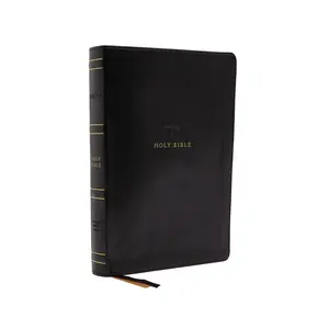 NRSV Large Print Standard Catholic Bible, Black Leathersoft (Comfort Print, Holy Bible, Complete Catholic Bible, NRSV CE): Holy Bible by Catholic Bible Press [Leathersoft Book]