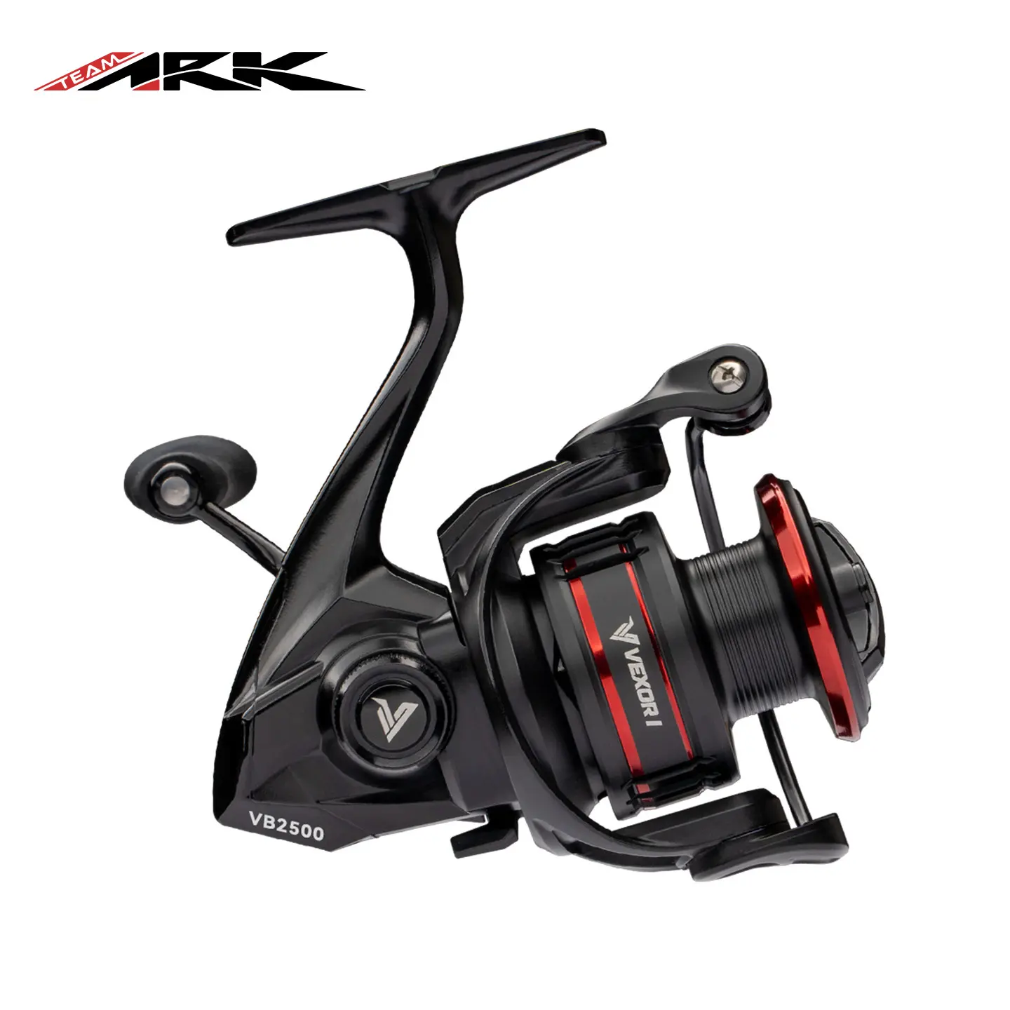 ARK VEXOR I Low Weight Carbon Fiber Spinning Reel, 7.8 oz Carbon Body, 11lb Drag, 5.2:1 Gear Ratio, 6+1 Bearings, Aluminum Spool, for Bass/Trout Fishing, Freshwater & Inshore Saltwater Anglers’ Fishing Gear