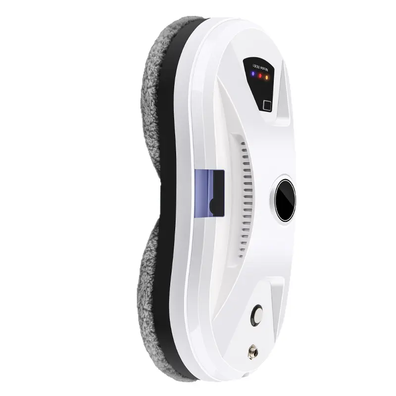 Intelligent Rechargeable Automatic Window Cleaning Robot - 30*17.5*15.5cm Compact Ultrathin Electric Home Appliance with Anti-Falling Safety Design, Automatic Path Planning for Home, Office, Elderly Use, Evenly Spray Water, Efficient Cleaning