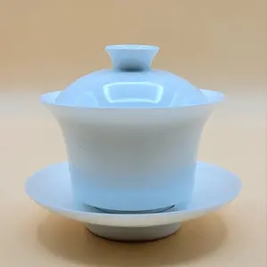 Gai Wan Teaware Set - High Grade Porcelain Tea Making Set from Jingdezhen, China