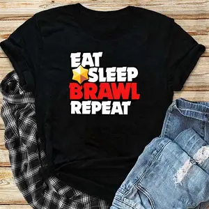 Eat Sleep Brawl Repeat - Brawl Stars T-Shirt