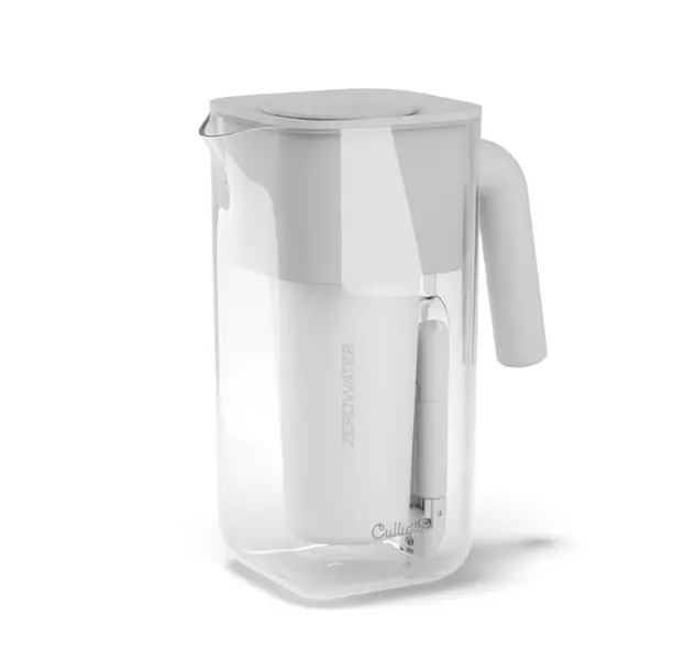 Culligan with ZeroWater Technology 7 Cup Water Filtration Pitcher with 5-Stage Advanced Water Filter