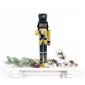 Santa's Workshop 14" Collegiate Wood Bugler Nutcracker