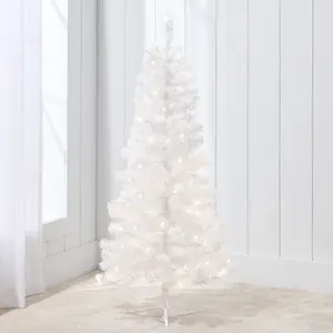 Best Choice Products 4ft Pre-lit Colored Christmas Tree, Artificial Tree Holiday Decor w/ LED Lights