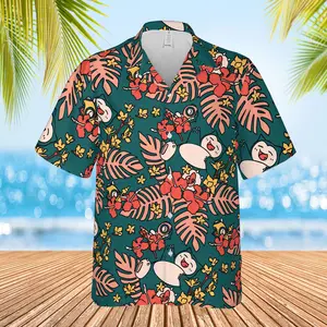 Hawaiian Shirt, Tropical Summer Shirt, SnorlaxCUTE Tropical Hawaiian Shirt Floral Summer Aloha, Anime Hawaiian Shirt for Fans #alohashirt #hawaiianshirt #tropicalvibes #summeroutfit #beachwear #viraloutfit