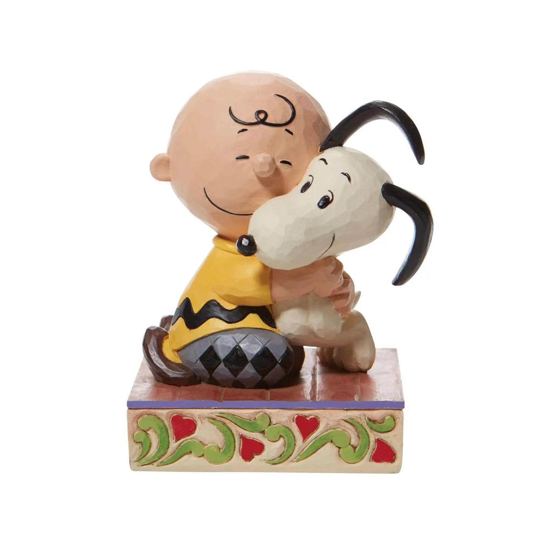 Enesco  Peanuts by Jim Shore Charlie Brown Snoopy Hugging