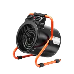 Spring new arrivals Greenhouse Heater, 1500W Fast Heating with Overheat Protection, 2-Speed Setting Small Grow Tent Heater, Electric Portable Heater Fan for Green House, Flower Room, Workplace, IP24 Waterproof