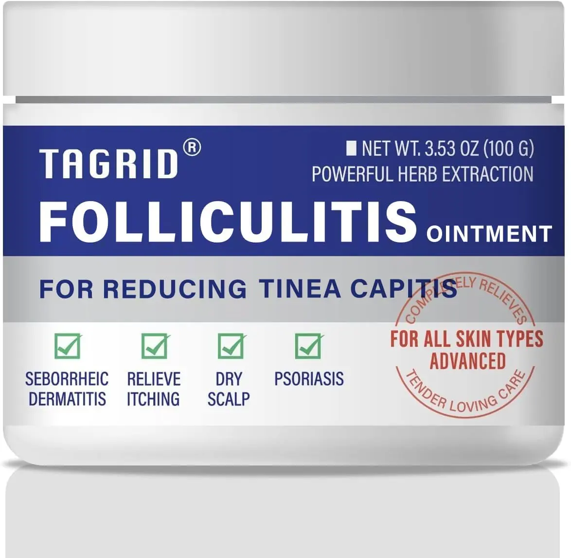 TAGRID Folliculitis Treatment Cream, Ingrown Hair Treatment, Soothing Scalp, Face & Body Cream - Hydrating & Refreshing - – Ultimate Duo