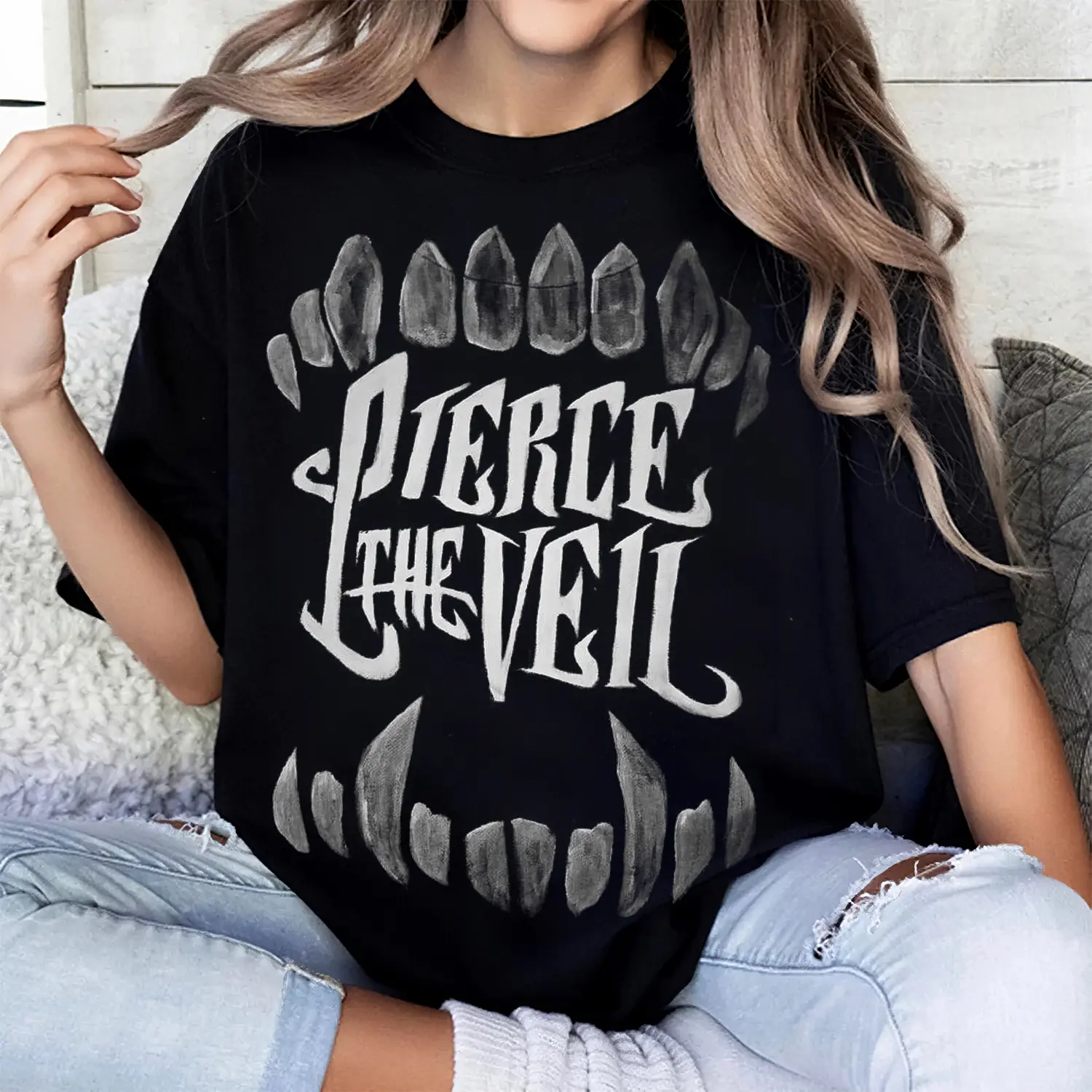 Pierce the Veil band unisex classic retro t-shirt