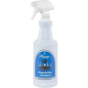Hagerty Chandelier Cleaner, No-Wipe, Drip and Dry Formula for Bright, Clean Finish on Glass and Crystal Fixtures, Sprays Up to 25 Feet, Made in USA, Kosher Certified