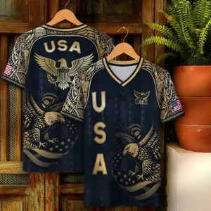 [Custom Name & Number] America Soccer Jersey for Men Women & Kid, USA Football Team Jersey, United States Soccer Shirt 2026, Game Day Outfit, Fathers Day Gift