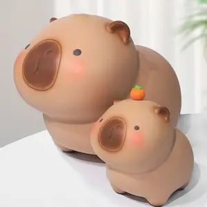 Cute Cartoon Capybara Piggy Bank  Decoration for Bedroom Animal Shaped Household Kid Money Banks Kids