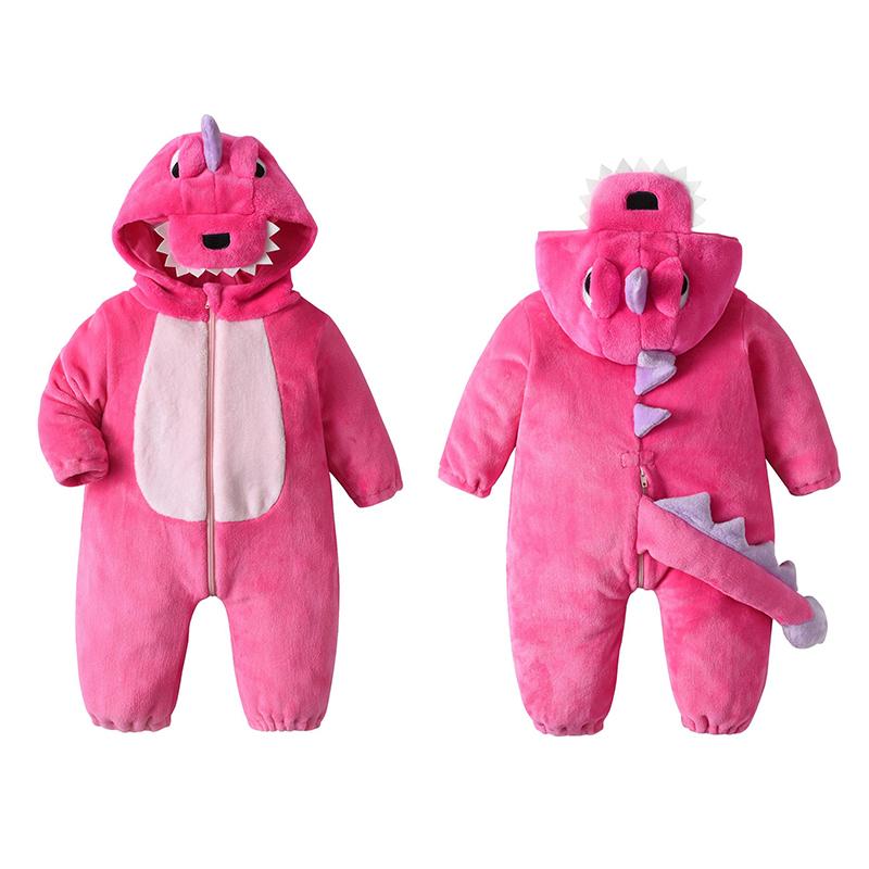 TONWHAR Multi Color Dinosaur Costumes for Children,Baby Soft Warm Halloween One Piece Pajamas,Unisex Baby Animal Onesie,Animal Costumes for Kids,Rose Pink Dinosaur Outfit for Toddler TONWHAR Multi Color Dinosaur Costumes for Children,Baby Soft Warm Halloween One Piece Pajamas,Unisex Baby Animal Onesie,Animal Costumes for Kids,Rose Pink Dinosaur Outfit for Toddler