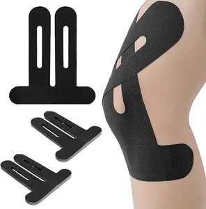 Pre-Cut Stretchable Breathable Sports Tape, Effective for Knee Joint Protection and Sports Injury Prevention