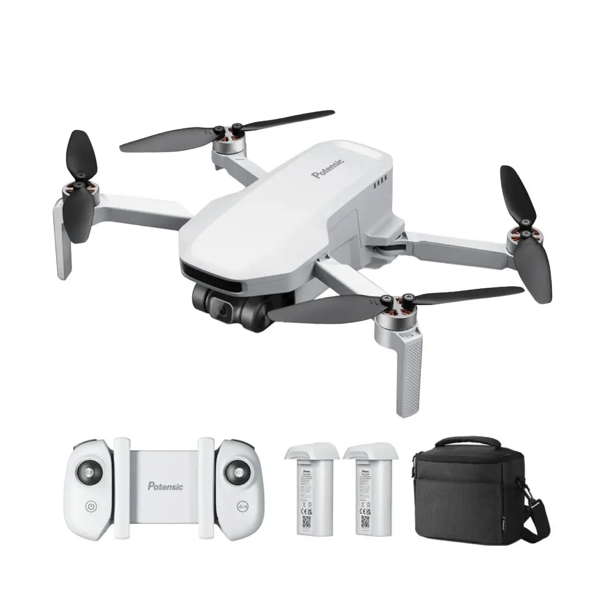 Potensic ATOM SE Foldable GPS Drone Fly More Kit 1 with 4K UHD EIS Camera