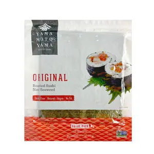 YAMAMOTOYAMA Original Roasted Sushi Nori Seaweed Value Pack with 30 Sheets, 2.64oz (75g)