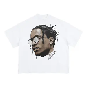 ASAP Graphic Big Face Signature Tee Design