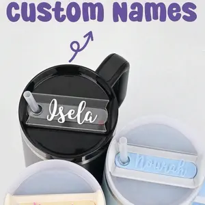 Custom Names 40oz/30oz Tumbler Personalized Name Isela & Nouneh Personalized Drinkware with Customizable Names Reusable Cup Bottle Water Bottles Engraved