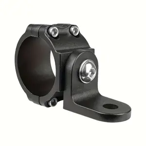 1pc Aluminum Alloy 360° Rotating Flag Light Mounting Bracket with a 360° Rotating Flag Hole, Compatible with Rolling Cages Measuring 4.45cm to 5.08cm. Ideal for Utvs, Beach Bikes, And As a Flag Stand for Off-Road And Outdoor Activities.