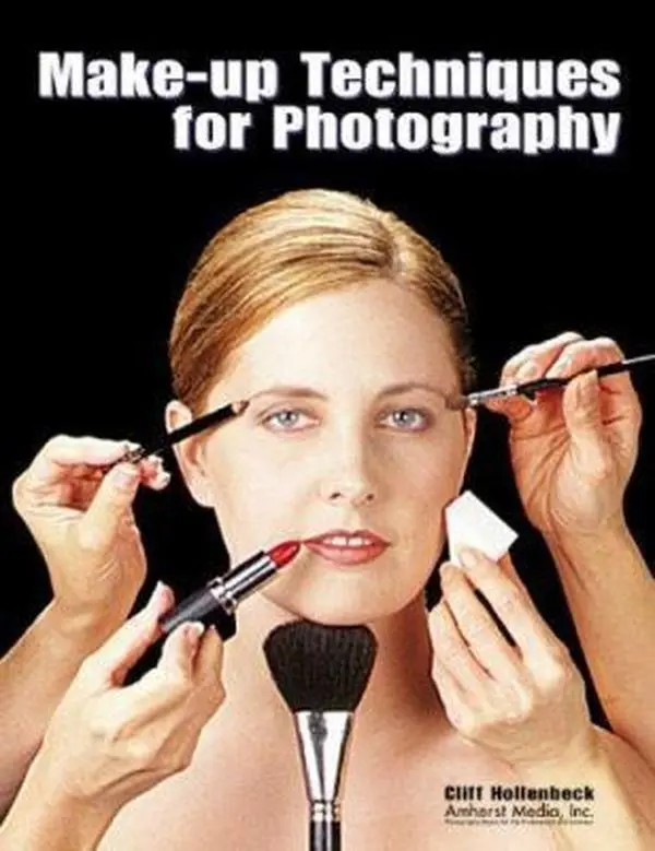 USED Book - Make-up Techniques for Photography by Cliff Hollenbeck (Paperback) - english