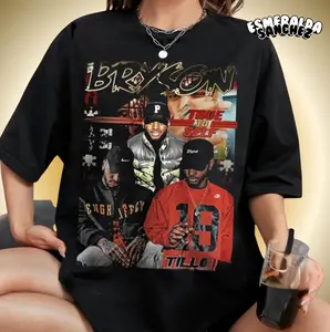 Brysonnn Vintage 90s Shirt, Tillerrr Retro Rap Hip Hop Tee for Fans