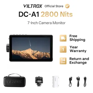 Viltrox DC-A1 2800 Nits 7-Inch Camera Monitor Portable Sunhood Battery