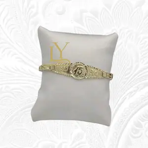 LaYaiBoutique #2173 High-quality 14k gold-plated bracelet