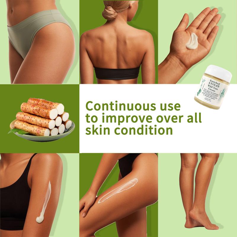 Enriched Anna's Wild Yam Cream Organic for Hormone Balance Women's Support for Perimenopause & Menopause All Skin Types 10g Topical Cream Enriched Anna's Wild Yam Cream Organic for Hormone Balance Women's Support for Perimenopause & Menopause All Skin Types 10g Topical Cream