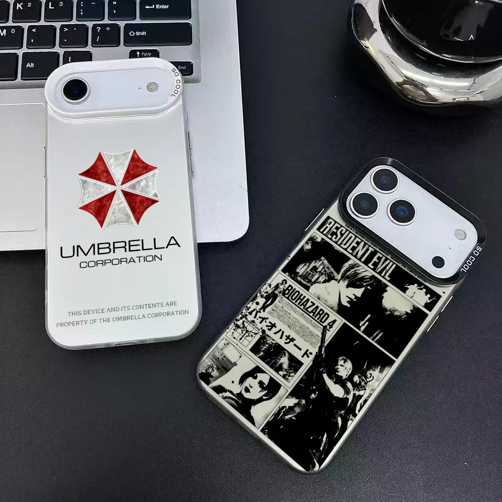 Resident Evil Themed TPU Smartphone Case for iPhone 17 Air,16,15,14,13,12,11,Pro,MAX Plus - Colorful Animal Design, Anti-Fall Matte, Personalized Customized Protection with Resistance