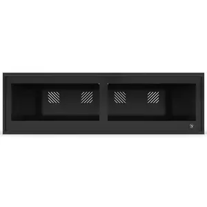 6'x2'x18" Premium PVC Reptile Enclosure | 72"x24"x18" Reptile Cage w/ Tempered Glass Panels