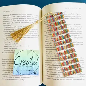 Bookshelf bookmark with tassel