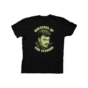 Ripple Junction Trailer Park Boys Ricky Survival of The Fitness TV Show Adult T-Shirt Officially Licensed 100% Cotton