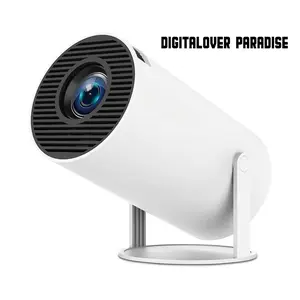 Portable 4K UHD Projector, 180° Rotatable WIFI6 Bluetooth5.0 Projector, Multifunctional Projector for Home Theater, Outdoor, Presentations