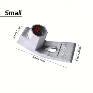 1pc Heavy-Duty Classic Digging Hoe - Garden Tool for Flower and Vegetable Planting - Portable Wooden Handle, Outdoor Camping Hiking Accessory with 15.7'' Handle for Efficient Cultivation - Hoes