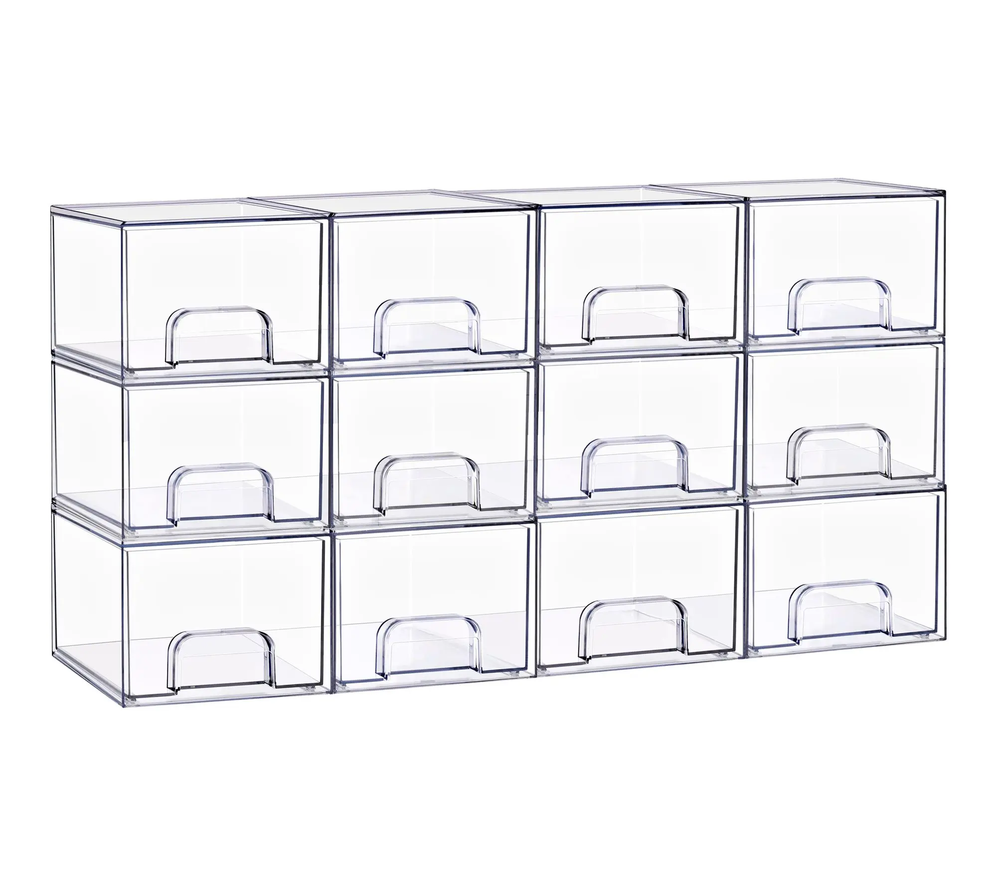 Sorbus Stackable Acrylic Storage Drawers for Baby