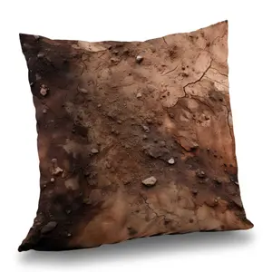 Conscious Sales C1PT1616KQ0J9W 16 x 16 in. Mud & Stones Brown Polyester Twill Throw Pillow Insert