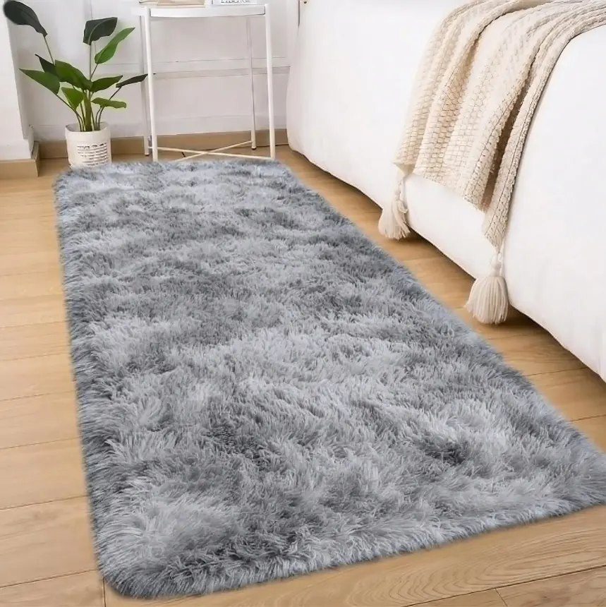 Area Rugs for Living Room , Runner Rug for Bedroom, Washable Anti Slip Fluffy Rug Shaggy Soft Modern Floor Carpets Mat Beside Rugs for Kids Hallway Living Room