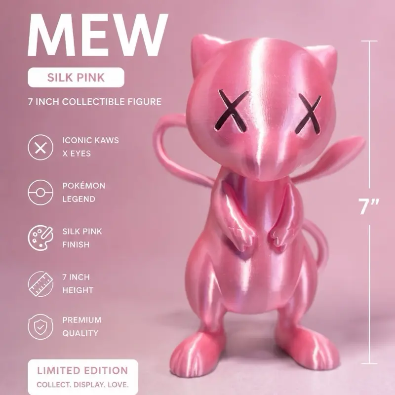 KAWS MEW figurine