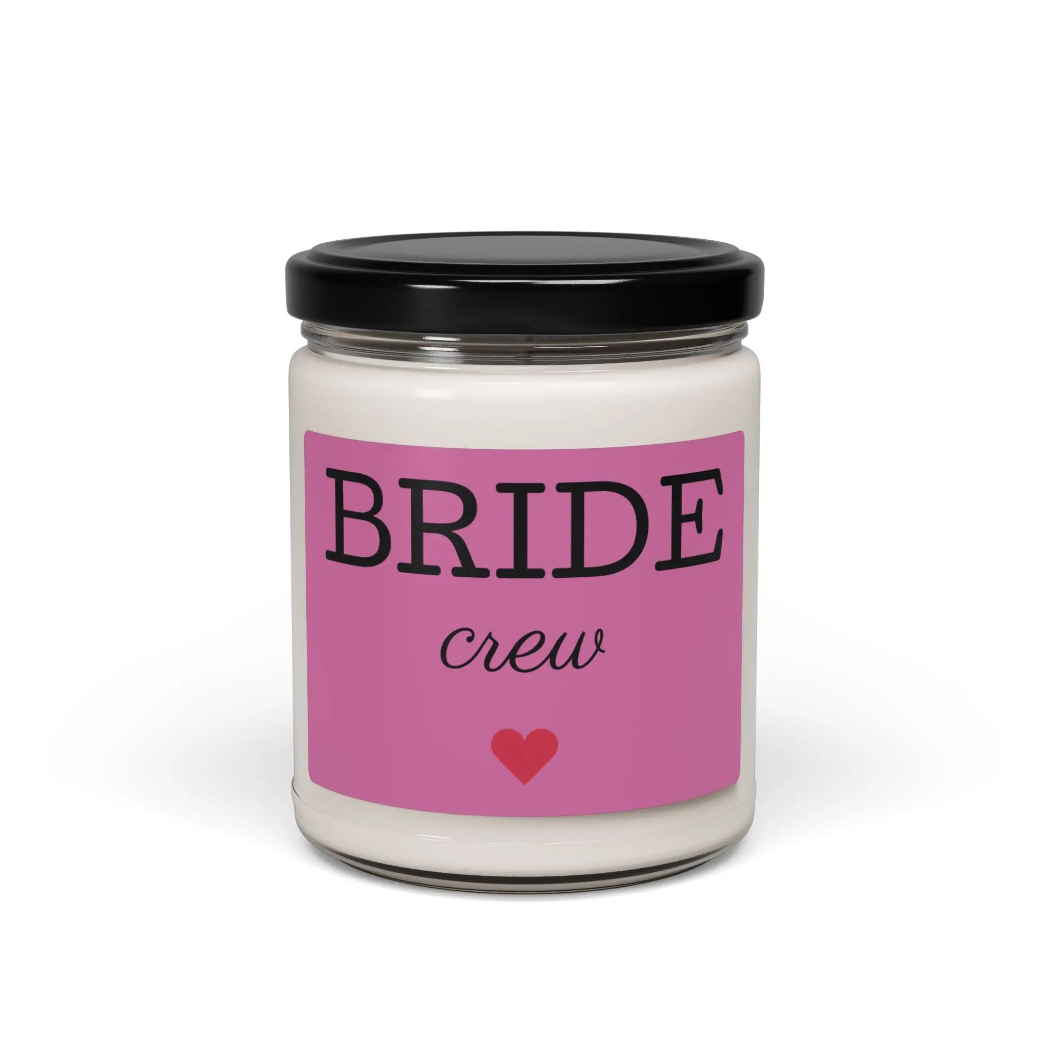 Bride Crew Scented Soy Candle, Perfect Gift for Bridal Showers, Engagement Parties, Wedding Favors, Relaxing Home Decor, Celebratory Candles